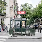 Le Marceau - Passy Tour Eiffel à pied- 4 personnes - Logement entièrement Climatisé