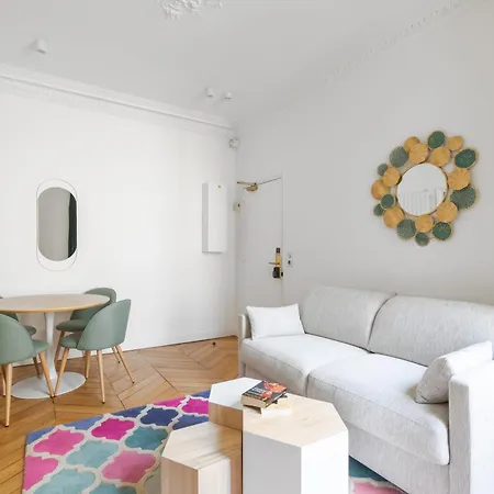 Le Marceau - Passy Tour Eiffel A Pied- 4 Personnes - Logement Entierement Climatise Apartment