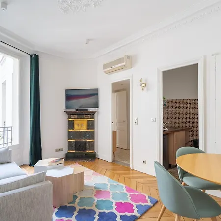 Appartamento Le Marceau - Passy Tour Eiffel A Pied- 4 Personnes - Logement Entierement Climatise
